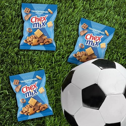 Chex Mix Snack Mix, Traditional Original Recipe, Multipack, Pub Mix Snack Bags, 10 Ct, 17.5 oz thumbnail 6