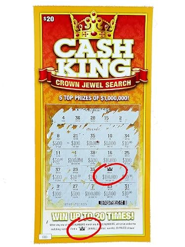 Prank Lottery Tickets and Scratch Cards Look Real - $1 Million Winning Ticket Gag Set thumbnail 3