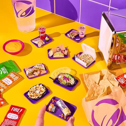 MGA's Miniverse Make It Mini Taco Bell Series 1 (2 Pack), Mini Collectibles - Blind Pack, DIY, Resin, Replica Food, Not Edible, Collectors, 8+ thumbnail 5