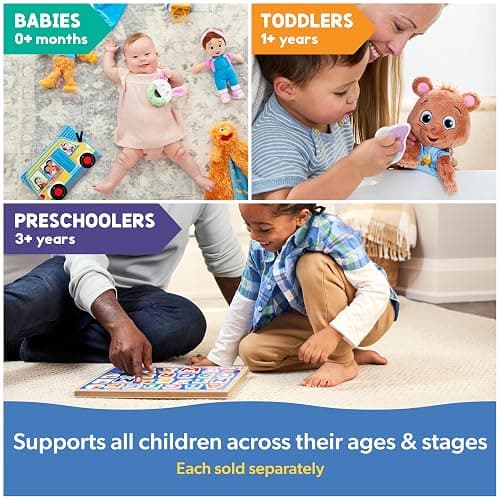 Ms. Rachel Potty Time with Bean, 11” Plush Teddy Bear with Play Toilet & Accessories, Toddler Toys for Girls & Boys for Ages 18 Months to 3+ thumbnail 8