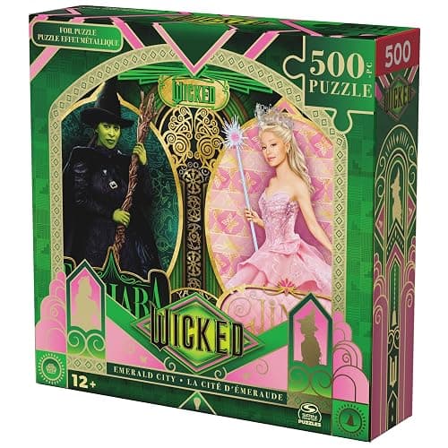 Spin Master Games, Wicked Puzzle, 500-Piece Lenticular Puzzle, Puzzles for Adults, Jigsaw Puzzles, 500-Piece Puzzles for Adults & Kids, Stocking Stuffer Gift Ideas for Ages 12 & Up thumbnail 6