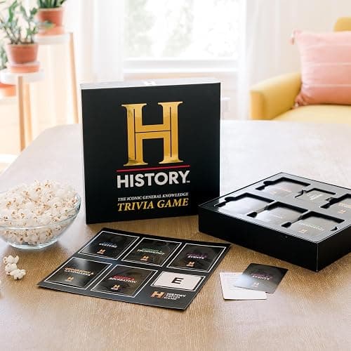 HISTORY Channel Trivia Game - 2000+ General Knowledge Questions - Christmas Stocking Stuffers Gift for Adults, Family in The Pursuit of Trivial Knowledge - Super Trivia for Board & Card Games Night thumbnail 9