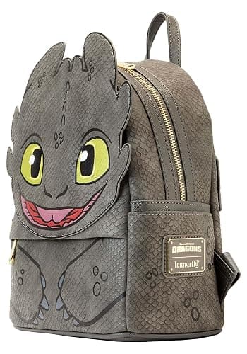 Loungefly How to Train Your Dragon Toothless Cosplay Mini Backpack thumbnail 6