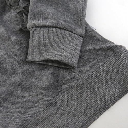 HonestBaby Baby Girls' 2-piece Velour Ruffle Front Sweatsuit 100% Organic Cotton for Infant Baby Girls thumbnail 4
