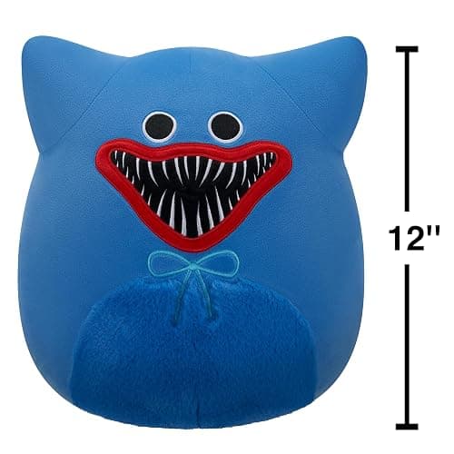 Squishmallows Original Poppy Playtime 12in Huggy Wuggy - Ultrasoft Official Jazwares Plush (Medium-Sized) thumbnail 3