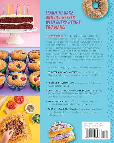 Bake Up! Kids Cookbook: Go from Beginner to Pro with Recipes and Essential Techniques thumbnail 2