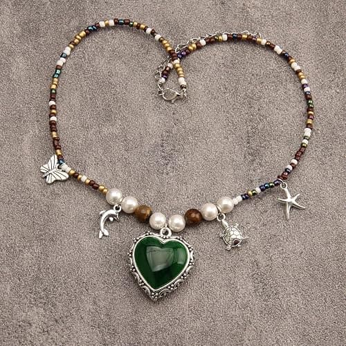 joymiao Boho Necklaces for Women Cord Necklace with Pendant Long Silver Necklace Vintage Sweater Necklace Hippie Jewelry for Women Girls Gifts thumbnail 3