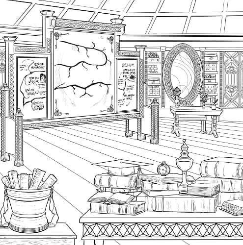 Wicked Official Coloring Book thumbnail 3