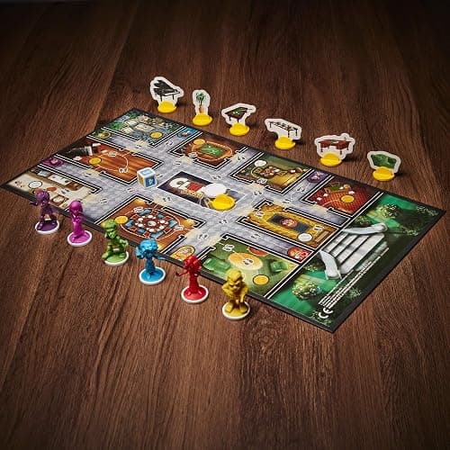 Hasbro Gaming Clue Junior Board Game for Kids Ages 5 and Up, Case of The Broken Toy, Classic Mystery Game for 2-6 Players thumbnail 11
