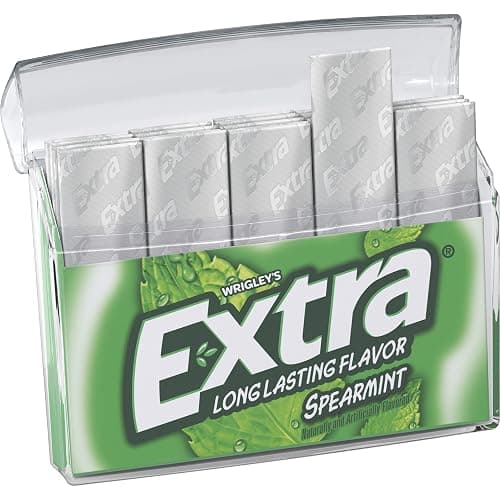 EXTRA Spearmint Sugar Free Chewing Gum, Bulk Gum Packs - 35 Sticks (Pack of 6) thumbnail 5