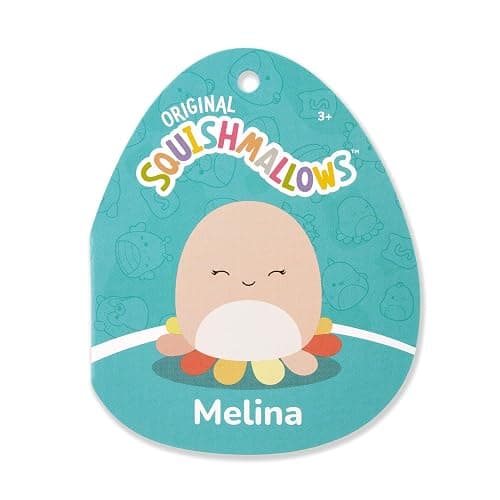 Squishmallows Original 12in Melina The Happy Peach Octopus – Official Jazwares Plush (Medium-Sized) thumbnail 7