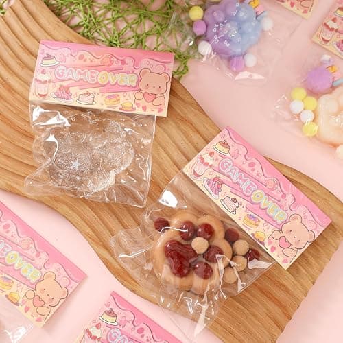 Taba Squishy Cat Paw Squeeze Toys,Sensory Fidget Toy for Your Best Mellow and Chill,Party Favors, Birthday Gift, Squishy Toys for Adults (Transparent) thumbnail 2