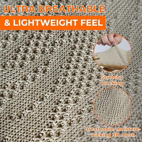 HANDLANDY Gardening Gloves for Women, Breathable Ladies Leather Garden Yard Gloves Best Gift for Gardeners thumbnail 3