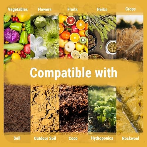 Cronk Nutrients CalMag 2-0-0 - Calcium, Magnesium and Iron Plant Fertilizer – Compatible with Soil, Soilless and Hydroponic Garden – Correct Common Deficiencies for Indoor & Outdoor Plants, 1L thumbnail 6