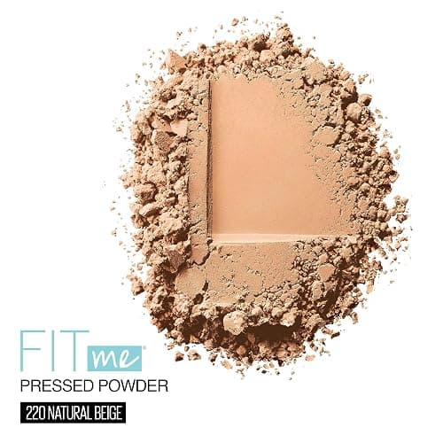 Maybelline Fit Me Matte + Poreless Pressed Face Powder Makeup & Setting Powder, Natural Beige, 1 Count thumbnail 2