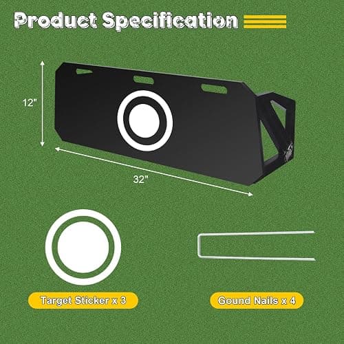 Ugnxery Upgrade 3-Angles Soccer Rebounder Board, Portable Soccer Wall for Adults & Kids, Foldable Soccer Training Equipment for Passing & Shooting Practice thumbnail 3