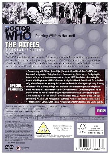 Doctor Who: The Aztecs [DVD] thumbnail 2