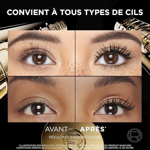 L'Oréal Paris - Mascara Volume Panoramique - Cils Démultipliés - Sans Paquets - Regard Agrandi - Technologie Stretch-Flex - Panorama Volume Millions de Cils - Noir thumbnail 9