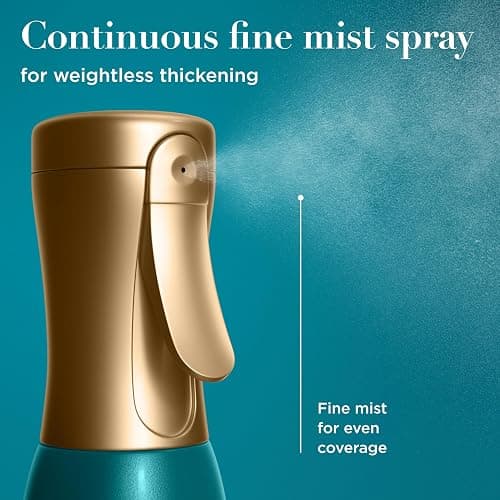 OGX ProGrowth + Peptide Serum Mist, Heat Protectant Spray Instantly Thickens Hair Root to Tip While Protecting from Breakage for Visibly Thicker, Fuller Hair, 6.5 fl. oz thumbnail 4