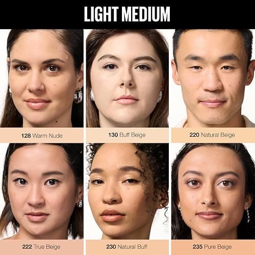 Maybelline Fit Me Matte + Poreless Pressed Face Powder Makeup & Setting Powder, Buff Beige, 1 Count thumbnail 4