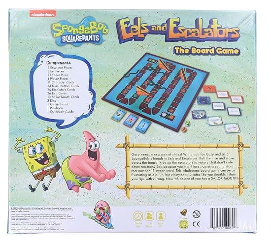 Spongebob Squarepants Eels and Escalators The Board Game Hot Topic Exclusive Multi None thumbnail 3