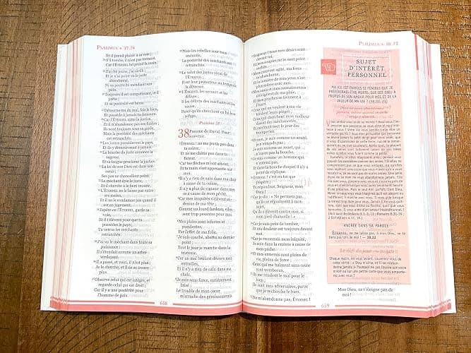 Bible Femmes à son écoute (FASE): Rose & or couverture rigide thumbnail 8