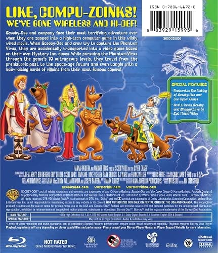 Scooby-Doo and the Cyber Chase (Blu-ray) thumbnail 2