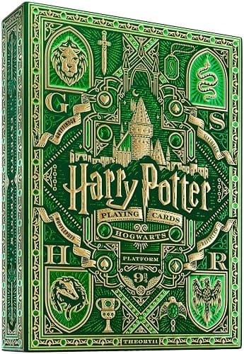 theory11 Harry Potter Playing Cards - Green (Slytherin) - Image 1