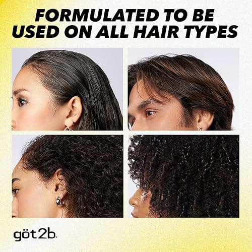 got2b Glued Blasting Freeze Hair Spray, 12 Fl Oz, Pack of 2, Extra Strong Holding Spray for Spikes & Styles, Long-Lasting All-Day Hold, Wind-Tested, Humidity-Resistant, Washes Out Easily thumbnail 7