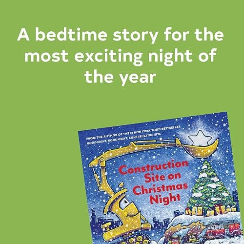 Construction Site on Christmas Night: (Christmas Book for Kids, Children's Book, Holiday Picture Book) thumbnail 2