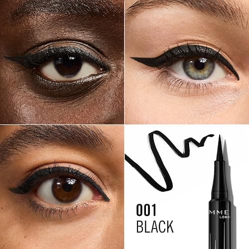Rimmel Wonder'Ink Liquid Eyeliner, Black, 1 ml thumbnail 2