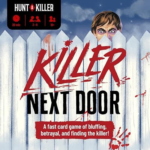 Hunt A Killer: Killer Next Door, Fun Family and Adult Games for Game Night, Great Small Gift for Friends or Stocking Stuffers Includes Fast-Paced Social Deduction Gameplay, for Ages 10+ thumbnail 2