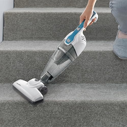 Eureka Corded Stick Vacuum Cleaner for Home Pet Hair, Lightweight Stick Vacuum Cleaner with Powerful Suction for Carpet Tile and Hard Floor, Aqua Blue, 3-in-1 Handheld Vac NES100 thumbnail 7