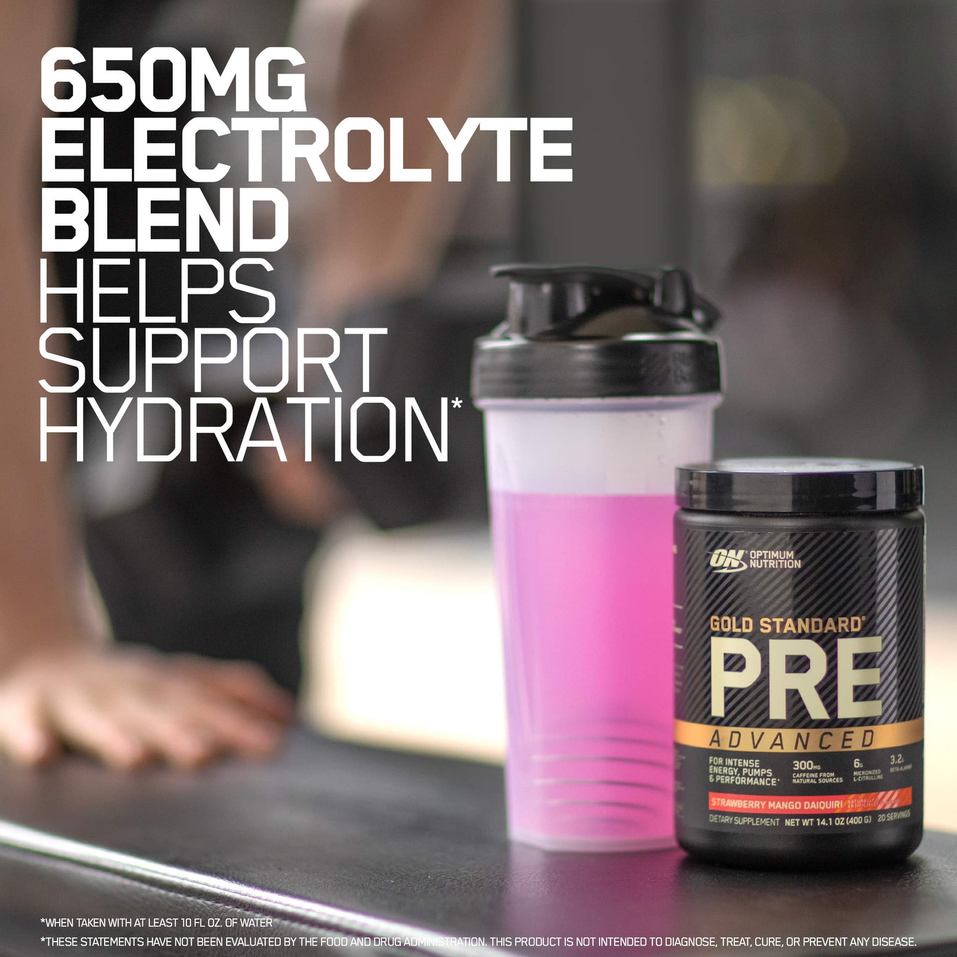 Optimum Nutrition Gold Standard Pre Workout Advanced, with Creatine, Beta-Alanine, Micronized L-Citrulline and Caffeine for Energy, Keto Friendly, Raspberry Lime Mojito, 20 Servings - Berry Blast thumbnail 6