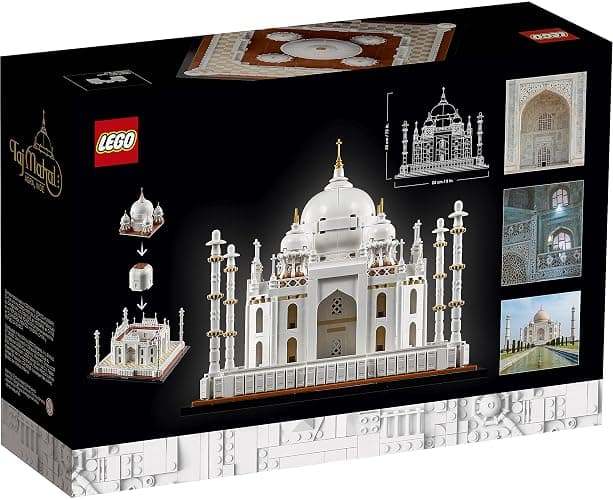 LEGO Architecture Taj Mahal 21056 Building Set - Landmarks Collection, Display Model, Collectible Home Décor Gift Idea and Model Kits for Adults and Architects to Build thumbnail 8
