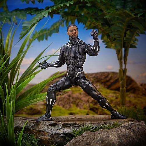 Marvel Black Panther Legends Series Black Panther, 6-inch thumbnail 2