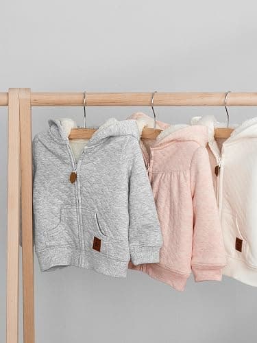 Simple Joys by Carter's Baby Hooded Sweater Jacket with Sherpa Lining thumbnail 3