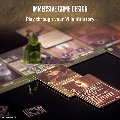 Star Wars Villainous: Scum and Villainy - Engaging Strategy Board Game | Perfect for Ages 10 & Up | Unique Villain Abilities | Compatible with Star Wars Villainous Games thumbnail 4