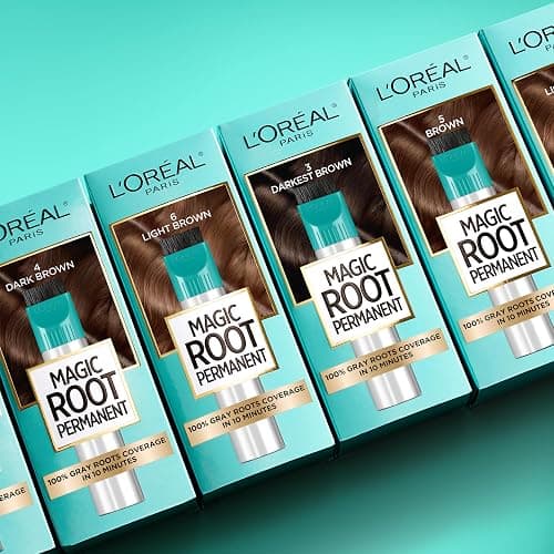 L’Oréal Paris Magic Root Permanent Hair Color, 10 Minute Hair Dye Kit to Rescue Roots with 100% Gray Hair Coverage, 7 Dark Blonde, 2 Pack (Packaging May Vary) thumbnail 5
