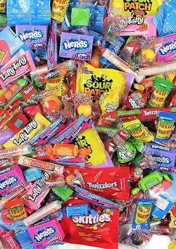Ultimate Assorted Candy Party Mix - 2 LB Bag - Mega Variety Bulk Assortment - Individually Wrapped Candy - Queen Jax - Variety Pack thumbnail 8