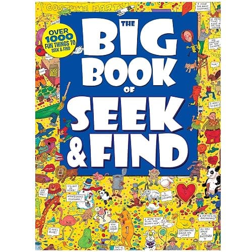 The Big Book of Seek & Find – Spooky Hidden Object Picture Puzzle Book for Kids | Seek and Find Activity Book for Boys & Girls | Boosts Focus & ... for Brain-Training (Search & Find-Big Books) - Image 1