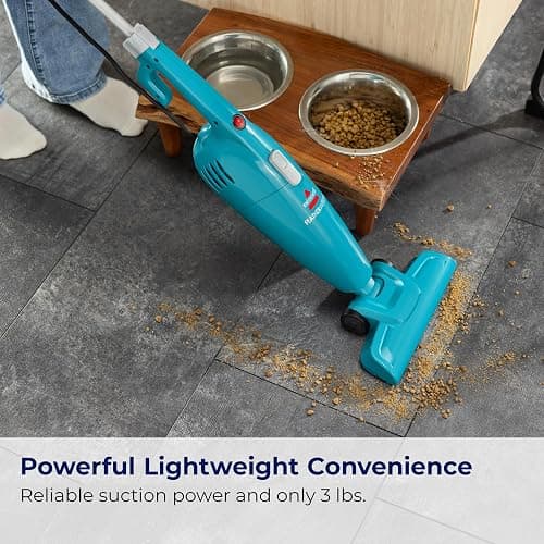 Bissell Featherweight Stick Lightweight Bagless Vacuum with Crevice Tool, 2033, One Size Fits All, Blue thumbnail 2