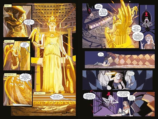 Puffin The Mark of Athena The Graphic Novel (Heroes of Olympus Book 3) (Heroes of Olympus Graphic Novels). thumbnail 4