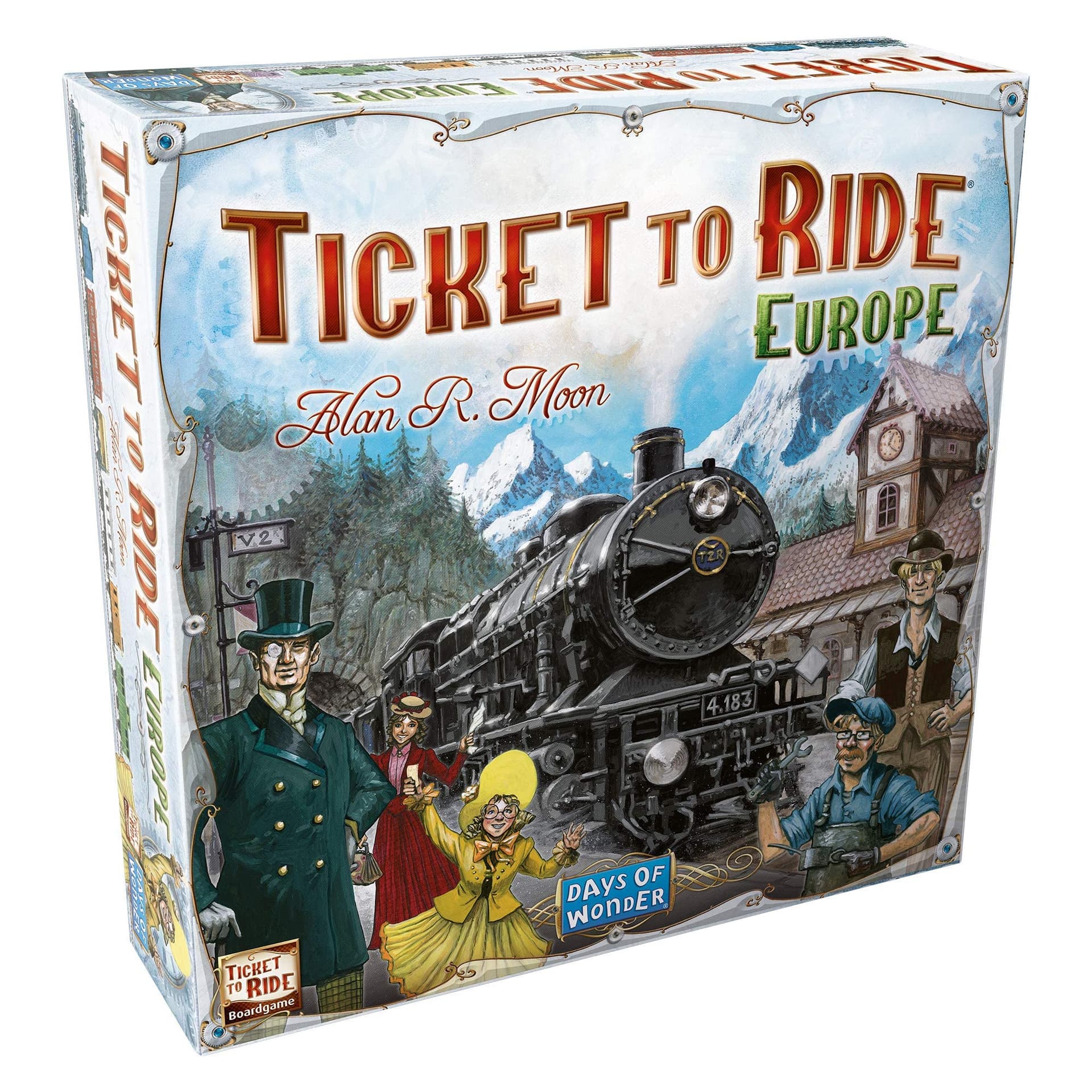 Days Of Wonder DO7202 Ticket to Ride Europe Board Game, Blue - Image 1