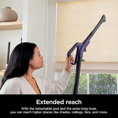 Shark POWERDETECT Upright Vacuum Cleaner with HEPA Filter, Heavy Duty Vacuum with Powerful Suction for Pet Hair Pickup, DuoClean Technology, Powered Lift-Away, Ideal for Carpets & Hardfloors, AZ4002 thumbnail 11