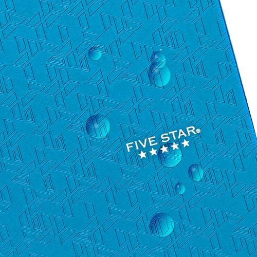 Five Star 2-Pocket Folder, Plastic Folder with Stay-Put Tabs, Fits 3-Ring Binder, Holds 8-1/2" x 11" Paper, Tidewater Blue (333420H-ECM) thumbnail 7
