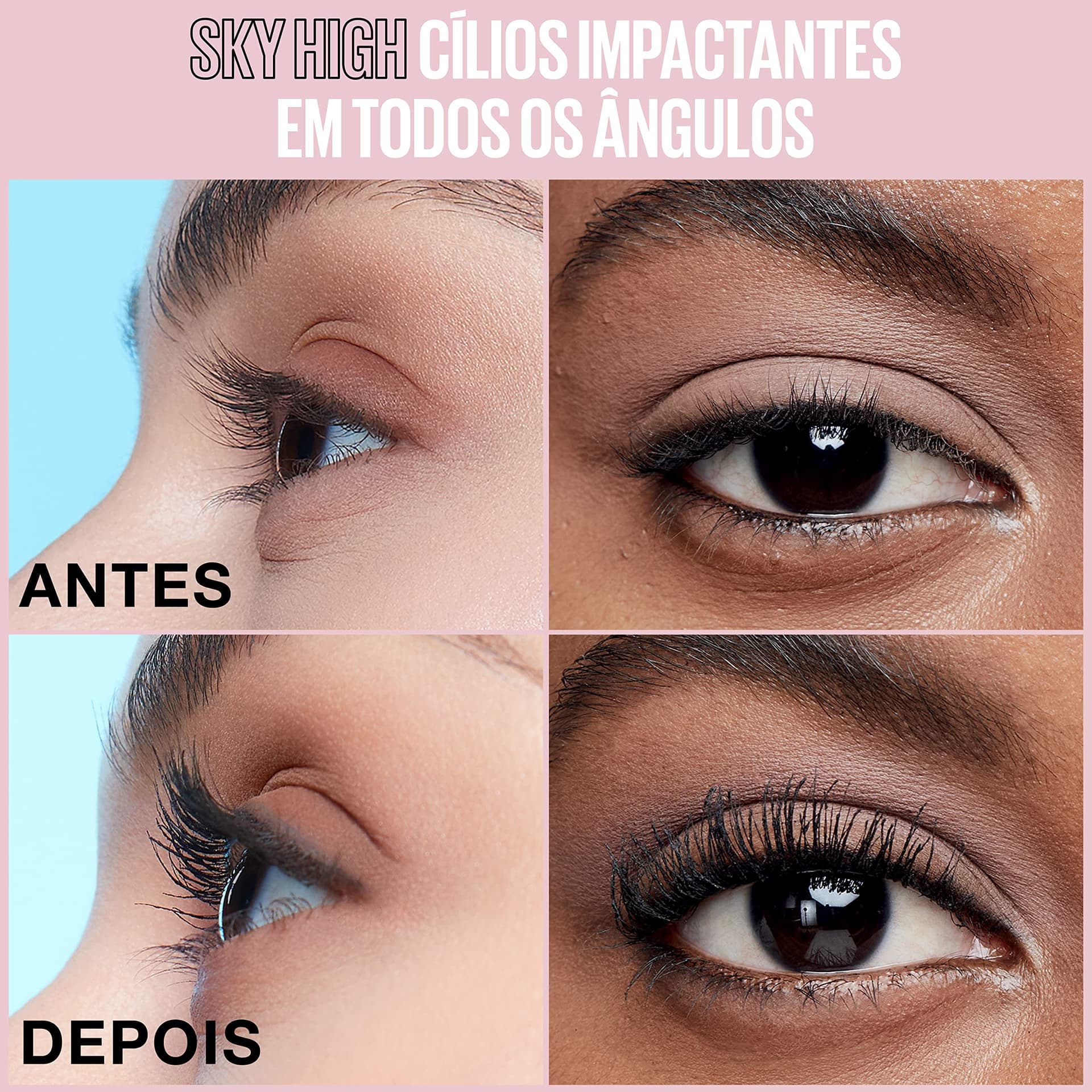Maybelline Ny Máscara de Cílios Lash Sensational Sky High Lavável Preto 7,2ml thumbnail 2