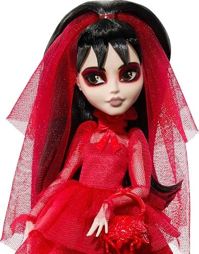 Monster High Skullector Beetlejuice Beetlejuice Doll 2-Pack, Collectible Betelgeuse and Lydia Deetz Set with Accessories and Displayable Packaging (Amazon Exclusive) thumbnail 4