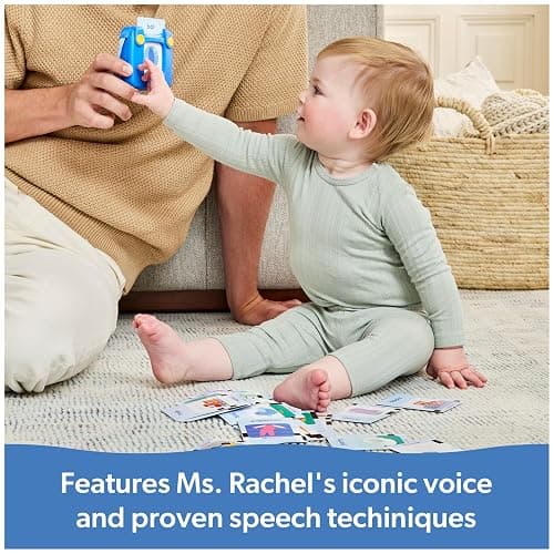 Ms. Rachel Official First Words Talking Flash Cards with Electronic Reader, 100 Words, Educational Toys & Toddler Toys for Girls & Boys Ages 1-2+ thumbnail 7