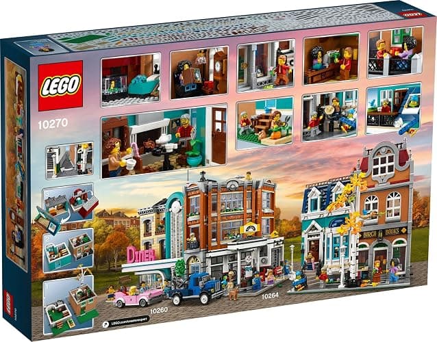 LEGO Creator Expert Bookshop 10270 Modular Building, Home Décor Display Set for Collectors, Advanced Collection, Gift Idea for 16 Plus Year Olds thumbnail 6